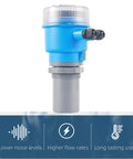 Ultrasonic Level Meter With LCD Water Level Sensor And LED Display, Digital Level Monitor For Liquids, 4 To 20mA Analog Output