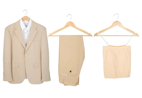20 Pack Solid Wood Suit Hangers With Contoured Design To Keep Your Heavy Coats And Jackets In Perfect Shape Natural Finish Closet Game Changer That Makes Organizing Your Fit A Breeze And Keeps Your Wardrobe Looking Immaculate
