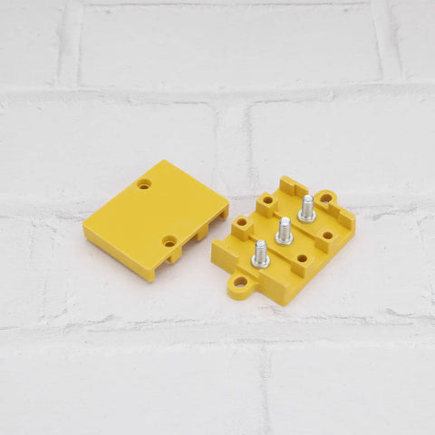 3 Pole High Current Electric Bicycle Motor Cable Connector Block Bakelite Insulated Wire Connection Box For E Bike Controller