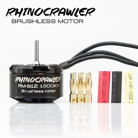 Outrunner Brushless Crawler Motor 3524 1900KV For 1/10 And 1/12 RC Crawlers, Fits Axial SCX10 TRX-4 TRX-6 And Tamiya motor image