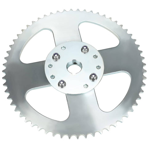 Go Kart Sprocket Hub With One Inch Bore And Quarter Inch Keyway Hardware Kit For Fits 40 41 420 Chain Beefy Rear Drive Sprocket