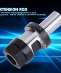 Heavy Duty Shaped Chuck Collet Lengthener Tool 1.38 L with extension design for CNC routers and secure clamping function.