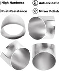 Four Pack 2.5 Inch 45 Degree Exhaust Elbow Pipe Slick 304 Stainless Steel Heavy Duty Mandrel Bend Tailpiece shown from different angles.