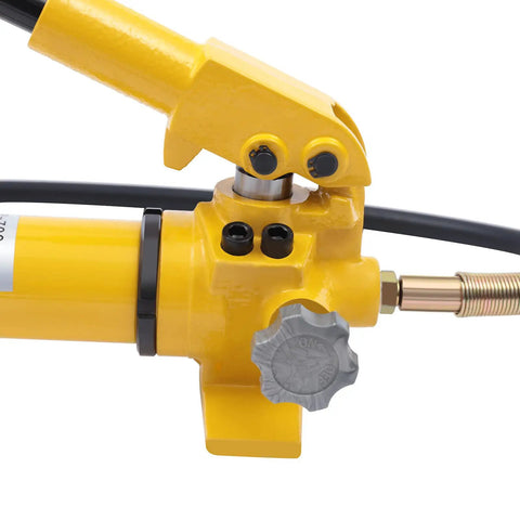 Badass 30 Ton Hydraulic Jack Kit With Rock Solid Industrial Ram And Smooth Hand Pump For Heavy Duty Bridge And Shipyard Lifting Projects Featuring Super Thin Cylinder Design