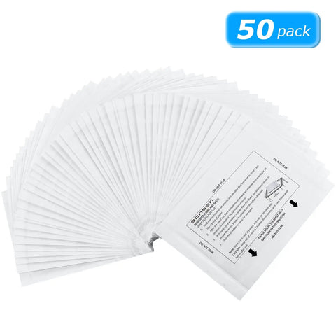 Paper Shredder Sharpening And Lubricant Sheets Pack Of 50 For Home And Office Use Keeps Blades Sharp Prevents Jams Easy To Use Also Cleans And Lubricates Works With Most Shredders, 50 white sheets