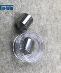 Allfi waterjet spare valve seat and poppet seat kit with metal conical seat and clear tubing