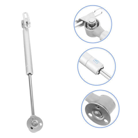 High-load soft close cabinet hinge with hydraulic rod and durable mounting plate.