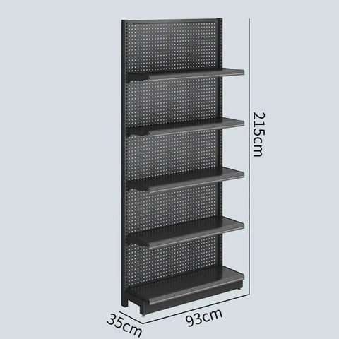 Top Shelf Heavy Duty Metal Shelves Five Tier Adjustable Ladder Rack For Garage Organization And Indoor Plant Display With Badass Black Steel Build For Serious Storage Needs