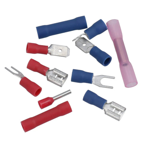 Top Shelf Automatic Wire Stripper Crimper And Cutter Handy Multi Tool With Adjustable Insulated Grip And Full Range Terminal Kit terminals collection