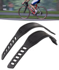 Adjustable Universal Pedal Straps With Durable Plastic Toe Clips For Exercise Bikes, Secure Fit, Easy Length Adjustment Up To 12 Inches