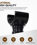 Two Pack Pop Up Camper Bed Support Clasp for Tent Poles, Quick Release Center Bow Connector close-up, ABS material detail