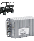 48V 250A 1515-5201 DC Motor Controller For 2009 And Up Golf Carts And Forklifts Replacement 103403401 beside a golf cart