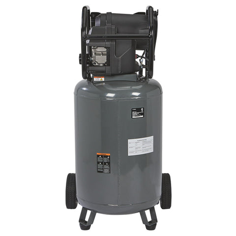 29 Gallon Portable Air Compressor with 2.5 HP motor, 120 Volt, 175 PSI max for heavy duty automotive, construction, DIY projects