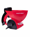 Red Ergonomic Hand Spreader With Built In Armrest And Trigger For Comfort Adjustable Reel Control Sealed Gearbox and High Speed Crank