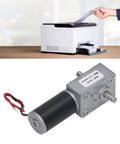 Heavy Duty High Torque DC Motor Boasts An Aluminum Alloy Casing And Does The Heavy Lifting At 30 Kgf Cm While Delivering Badass Performance For Fast Office Automation Upgrades Every Single Time in connection with a printer.
