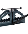 Heavy Duty Manual Tube Roller Bender Crafted From Carbon Steel For Precise Pipe Bending, compact design showing manual crank.