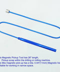 Flexible Magnetic Pickup Tool Set 26 Inch Bendable Reach With 2Lb And 5Lb Magnetic Heads Narrow Spaces Retriever.