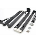 Heavy Duty Black Folding Table Hinge Concealed Undermount Cabinet Desktop Connector For Compact Dining Rooms And Home Shops No Sweat Setup With Rock Solid Grip And Silky Smooth Motion Hardware parts set.