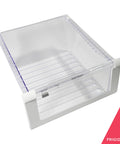 Crisper Drawer Replacement for Refrigerators, Clear, Easy Snap In Install, No Tools Needed, Fits Model 241801801 and Similar Units
