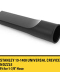 Universal Crevice Tool For Wet And Dry Vacuums Fits 1-7/8 Inch Hose Reaches Tight Corners And Small Gaps Built Tough For Long Life