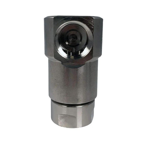 1 Inch Steel Super Swivel JT Aflas Joint For Industrial Hose Reels, 4000 PSI High Pressure, 90 FXF Swivel Joint With Packing Kit