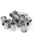 304 Stainless Steel M6 Rivet Nuts And Button Head Bolts 1 Inch Go To Marine Automotive And Outdoor Projects With Washers Rust Proof And Corrosion Resistant Heavy Duty Hardware showing multiple rivet nuts.