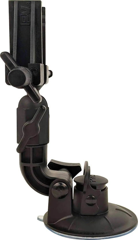 Kickass Vacuum Bench Vise For Smooth Workbenches With No Sweat Clamping Mechanism Featuring Low Key Tilt Rotate Knobs Black.