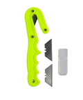Beefy Waterproof 8 Inch Diving Line Cutter with Firm Grip Handle, Includes 2 Extra Blades, Compact Underwater Tool for Fishing
