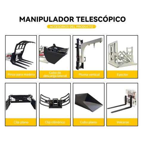 Heavy Duty Telescopic Handler Forklift Featuring Nineteen Meter Intelligent Boom Extension And Integrated Load Moment Indicator attachments display