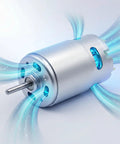 Two Pack 18V 21V 24V RS555 12000RPM High Torque Electric Motor Upgrade For Power Wheels Kids Ride On Cars RS550 Style Motor