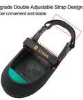 Heavy Duty Safety Overshoes With Steel Toe Caps And Titanium Aluminum Alloy Toe Caps, Tough As Nails Double Strap Slip Resistant Alloy Toe Overshoes For Work, XL Size