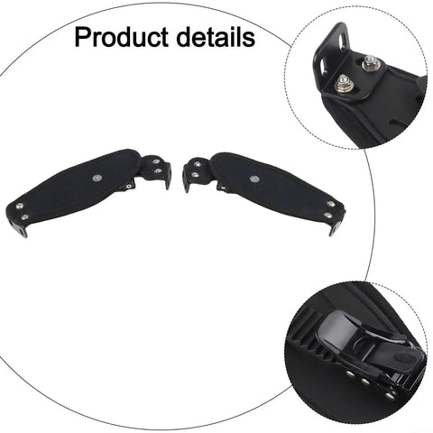 Close-up of Secure Foot Holder Straps for Electric Scooters and Longboards Adjustable Belt Bands for stability and confidence.