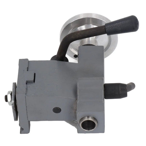 Premium Mini Lathe Tailstock Rear Center Mount Replacement For 0618 CJ18A 7x12 7x14 showing die cast aluminum structure.