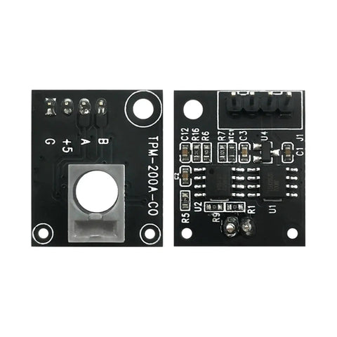 Front view of TPM200A Indoor Carbon Monoxide Sensor Module With UART Output For Easy Setup Quick Accurate CO Detection