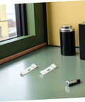 Vertical Blind Repair Tabs Kit With Metal Clips For Replacement Slats Vane Savers Easy Installation displayed on a table