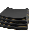 Stack of Self-Adhesive Foam Padding Sheets 0.75 Inch Thick Neoprene Vibration Dampening Pads 12 By 8 Inches 4 Pack