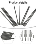 Sick 11-Piece Torx Screwdriver Bit Set With Holes, Super Long 200mm Alloy Steel Hex Shank Bits T6 To T40 Security Star Driver Kit For Electric Drill And Heavy Duty Jobs That Are Totally Awesome. 11-piece Torx bits set with holes, 200mm alloy steel hex shank