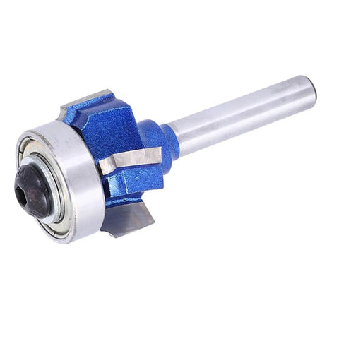Upgrade Your Woodworking Game With This Kickin 8mm Round Router Bit For Electric Trimmers And Engraving Machines That Cuts Smooth Grooves And Delivers Serious Quality Performance Every Single Time, blue carbide router bit.