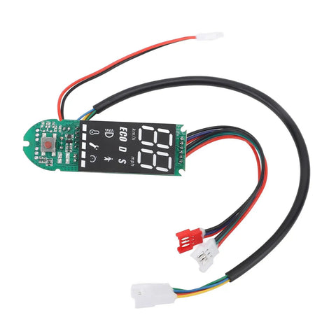 Electric Scooter Replacement Dashboard PCB With Clear Display For Real Time Data Readout Waterproof Durable Circuit Board Easy Install Replacement Part
