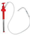 Top Notch Portable Transfer Pump For 20L Drums That Handles Engine Oil And Fluids With ease, Featuring durable stainless steel pump and hose.