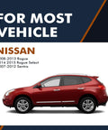 Side view of red Nissan Rogue suitable for Front Wheel Hub Bearing Assembly Replacement For Nissan Rogue 2008-2013, Rogue Select 2014-2015, Sentra 2007-2012 2.5L L4 Engine