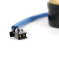 Close-up of connector on Electric Fuel Pump Direct Replacement For VT750C VT750CD VT750DC Shadow Ace 750 1998 2003 12V 2-4 PSI High Flow 40 LPH OE-Quality Fit