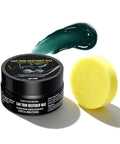 Ultimate Car Scratch And Trim Restoration Kit For Plastic Vinyl And Rubber Quick 3 In 1 Coating jar and sponge applicator