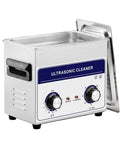 Heavy Duty Heated Ultrasonic Cleaner With Fast Adjustments And Durable 304 Stainless Steel Tank for cleaning jewelry and tools.