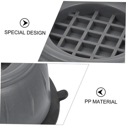 Anti Slip Washing Machine Foot Pads 8 Pack Shockproof Heightening Mats with PP grid design and special material