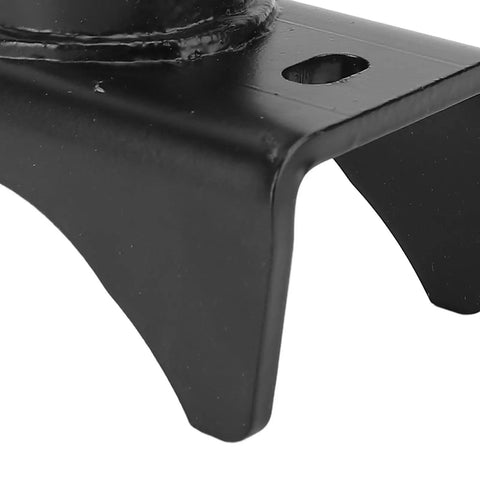 Close-up of Rugged Bottle Jack Axle Adapter for Safe Lifting in Garages and Off Road Use, built tough and weatherproof