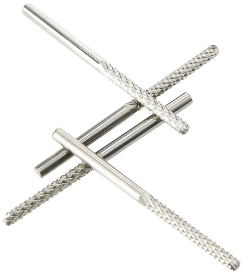 Hardcore 1/8-Inch Tile Cutting Carbide Zip Bits 4 Pack for Ceramic Wall Tile Cement Board Stucco and Plaster Built Tough