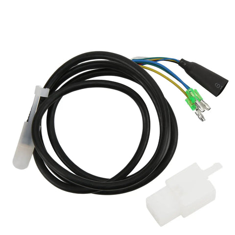 Nine Pin Motor Extension Cable for Electric Bicycles Copper and Plastic Construction High Performance 130CM Length Includes Male 9 Pin Connector Ebike Motor Conversion Cable for Reliable Power and Easy Upgrades