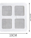 60 Pcs Window Screen Repair Patches Kit With Heavy Duty Adhesive Mesh Tape For Screen Doors And Windows Quick Fix