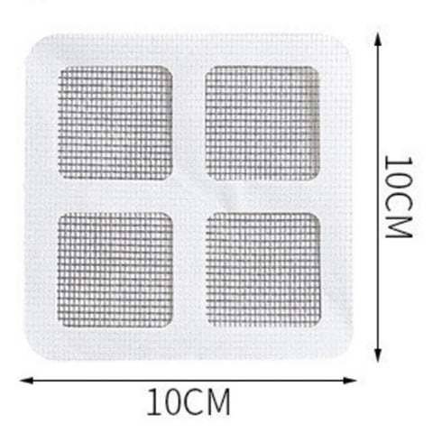60 Pcs Window Screen Repair Patches Kit With Heavy Duty Adhesive Mesh Tape For Screen Doors And Windows Quick Fix